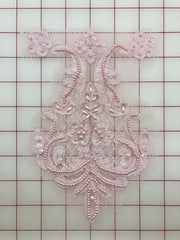 Applique - Beaded and Sequined Lace Motifs 4 Colors! Close-Out