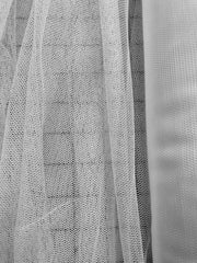 English Net - 60-inches Wide White