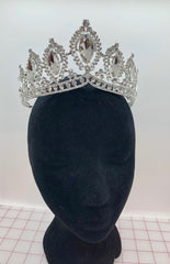 Tiara - Silver and Crystal Rhinestone Close-Out Only One Left!