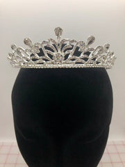 Tiara - Traditional Crystal and Silver