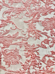 Brocade - 60-in Rose Pink Corded Satin