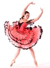 Dance Dresses Course Level 2: Kitri-Style Spanish Tiered Skirt