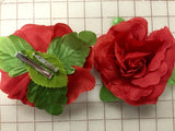 Flowers - Rose Headpiece  Red