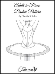 Download - Ballet Bodice 6 Piece Pattern Adult
