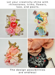 Instructions - Flowers and Jewels Headpiece