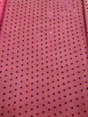 Hologram Dot Tulle - 58-inches Wide Candy Pink NEW!