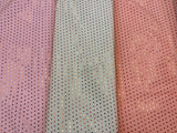 Hologram Dot Tulle - 58/60-inches Wide Tan with Copper Dots New Color!