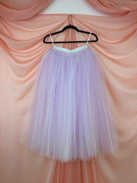 Ready-to-Wear Pale Lilac and White Romantic Rehearsal Tutu 3 Layers