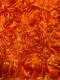 Grab Bag - 3D Orange Rosette Fabric