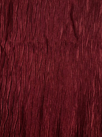 Grab Bag - Crinkle Satin Deep Red Two Pieces