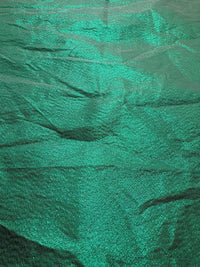 Grab Bag - Metallic Green Heavy Lame 2.33Yd Piece