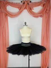 Ready-To-Wear Classical Tutu Skirt Black IN-STOCK and READY TO SHIP!