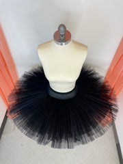 Ready-To-Wear Classical Tutu Skirt Black IN-STOCK and READY TO SHIP!