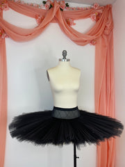 Ready-To-Wear Classical Tutu Skirt Black IN-STOCK and READY TO SHIP!