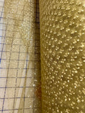 Enhanced Sparkle Tulle - 54-inches Wide Antique Gold/Gold