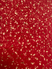 Enhanced Sparkle Tulle - 54-inches Wide Red/Gold