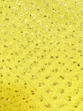 Enhanced Sparkle Tulle - 54-inches Wide Lemon/Gold