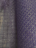 Enhanced Sparkle Tulle - 54-inches Wide Lavender/Silver