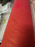 Enhanced Sparkle Tulle - 54-inches Wide Coral Garnet/Gold