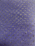 Enhanced Sparkle Tulle - 54-inches Wide Lavender/Gold