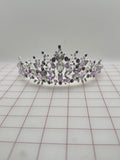 Tiara - Formal Crystal and Silver Design with Added Beads and Crystals - Custom - Only One In Stock!