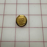 Buttons - Vintage Double Eagle Crest Metallic Gold New!