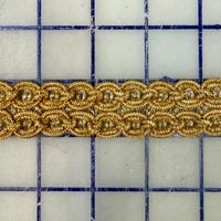 Metallic Trim - 1-inch Gold Close-Out 2.5/YDS