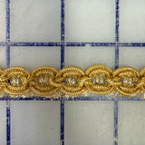 Metallic Trim - 1-inch Gold Close-Out 4.33/YDS