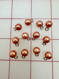 Buttons - Copper Ball Buttons