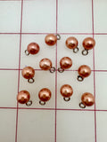 Buttons - Copper Ball Buttons