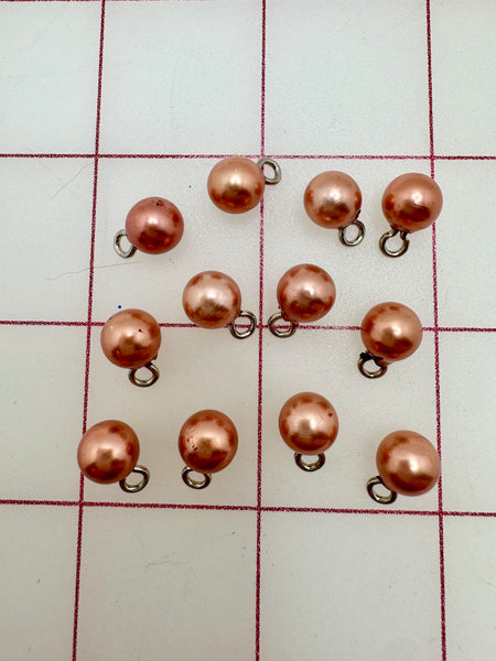 Buttons - Copper Ball Buttons