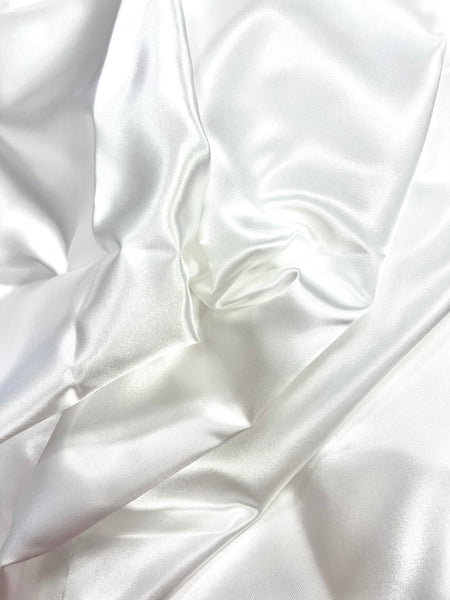 Grab Bag - Satin 60-inches Wide White