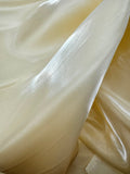 Grab Bag - Satin Organdy 60- Inches Wide Ivory 1.66YD Piece