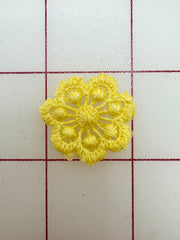 Applique - Flowers Yellow Per Dozen