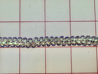 Metallic Trim - 1/2-inch Iridescent Silver Close-Out