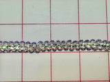 Metallic Trim - 1/2-inch Iridescent Silver Close-Out