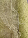 Regular Sparkle Tulle - 54-inches Wide Maize