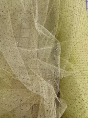 Regular Sparkle Tulle - 54-inches Wide Maize