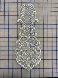 Appliques -  White Large Vintage Motifs