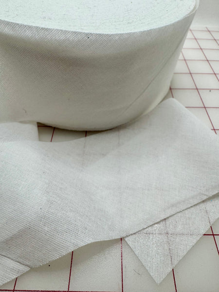Fusible Interfacing - 3-inches Wide White Close-Out