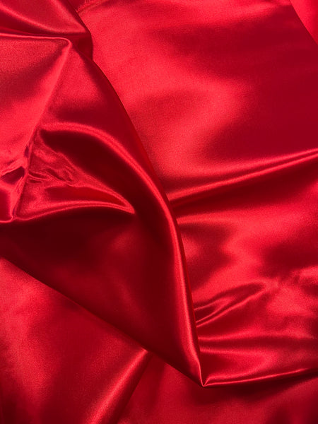 Grab Bag - Satin 60-inch Wide Red