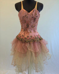 Romantic Performance Tutu Course Level 2: Roll-Hemmed Petaled Flower Tutu