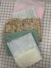 Grab Bag- Mixed Bag of Tutu Net, Lace, and Tutu Tulle 4 YD