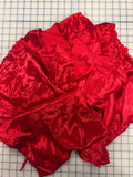 Grab Bag - Satin - Red 3 YDS