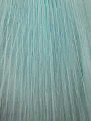 Pleated Tutu Tulle - 60-inches Wide Aqua By the Yard NEW!