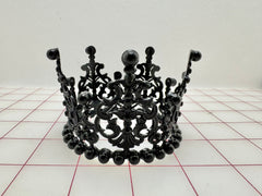 Tiara - Traditional Crown Black