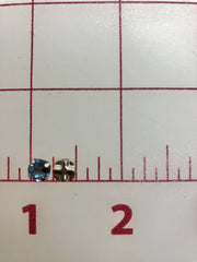 Rhinestones - 30SS Czech Bright-Cut Rose Montees Light Sapphire 12-Pack