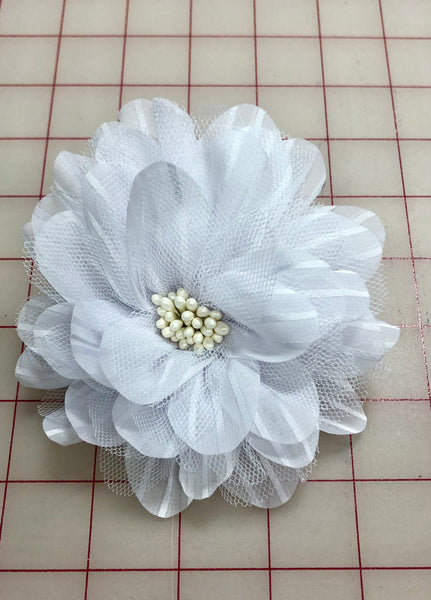 Flowers - Beautiful Vintage White Dyeable Special Purchase!