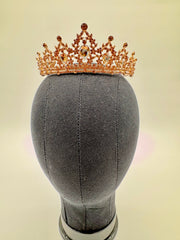 Tiara - Formal Topaz and Rose Gold Design
