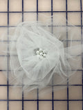 Flowers - Beautiful Vintage White Dyeable Tulle Special Purchase!